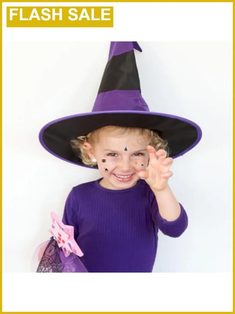 30 Pairs Halloween Stick on Earrings for Kids Girls Boys